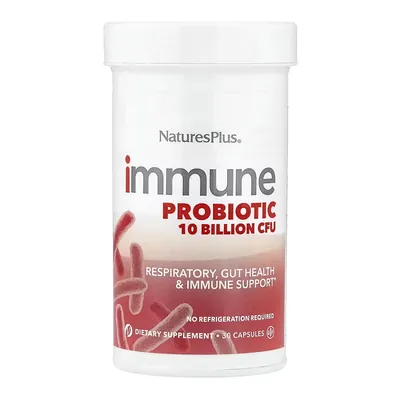 Пробіотики для підтримки імунітету Nature's Plus Immune Probiotic 10 млрд КУО, 30 капсул