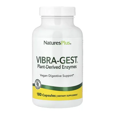 Энзимы Nature's Plus Vibra-Gest, 180 капсул