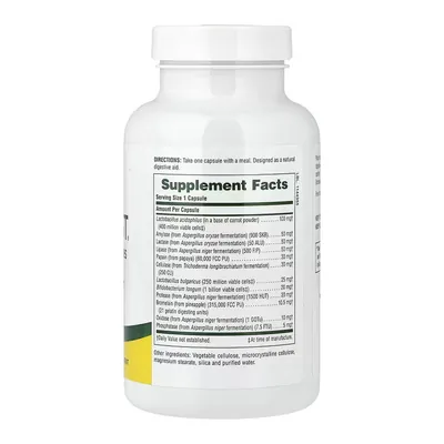Энзимы Nature's Plus Vibra-Gest, 180 капсул