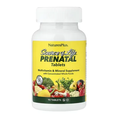 Вітамінно-мінеральний комплекс Nature's Plus Source Of Life Prenatal для вагітних, 90 таблеток
