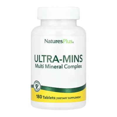 Мінеральний комплекс Nature's Plus Ultra-Mins Multi Mineral Complex, 180 капсул