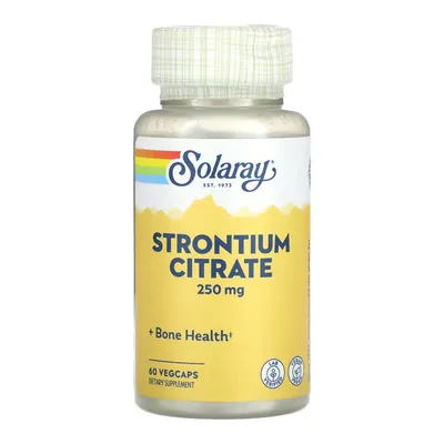 Стронцію Цитрат Solaray Strontium Citrate 250 мг вег. капсули №60