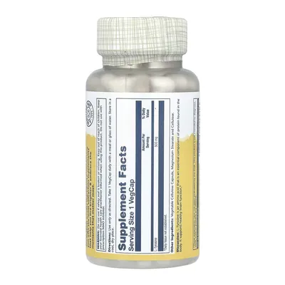 L-тирозин Solaray L-Tyrosine 500 мг вег. капсули №100