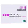 Мемамед таблетки, в/плів. обол. по 10 мг №30 (10х3)