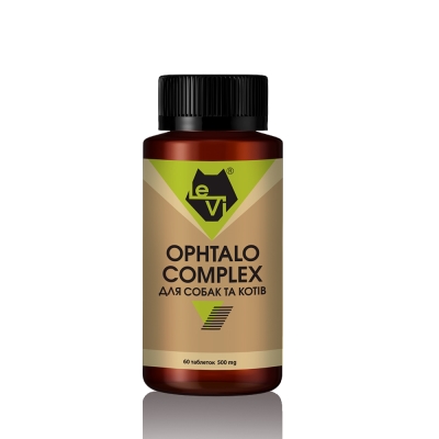 Офтало Комплекс для собак и кошек LeVi 500 mg, 60 таблеток