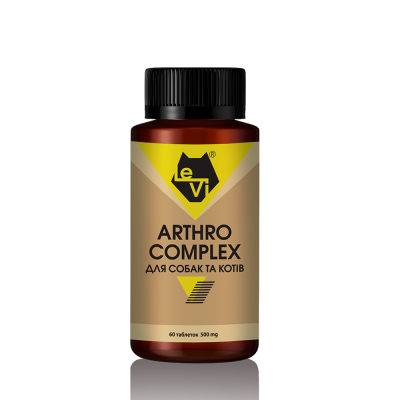 Артро Комплекс для собак и кошек LeVi 500 mg, 60 таблеток