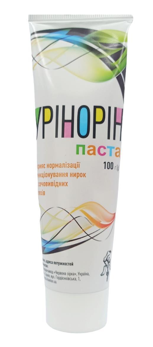 Урінорін паста по 100 г у тубах