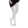 Панчохи компресійні Venotonia Anti-Embolism Durable компресія 18 мм.рт.ст, короткі, із силіконовими крапками, білий, розмір XXL