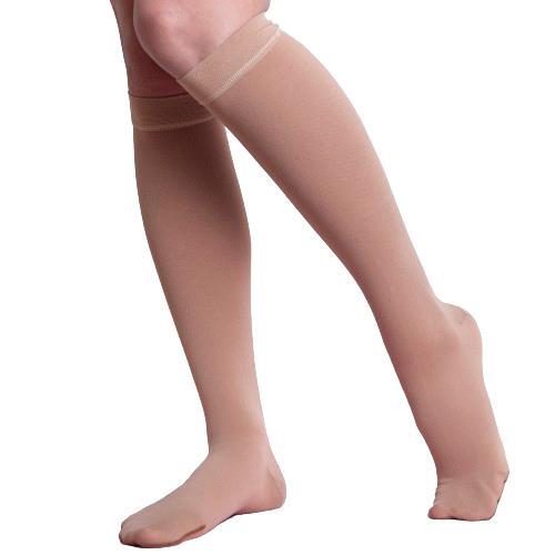 Гольфи компресійні Venotonia Soft клас компресії 1, закритий носок, короткі, колір карамель, розмір 3