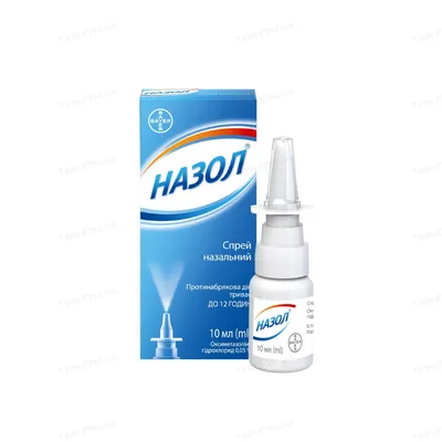 Назол спрей наз. 0.05 % по 10 мл у флак. з розпил.