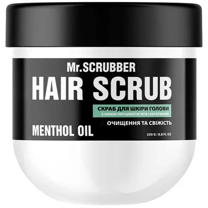 Скраб для волосся та шкіри голови MR.Scrubber Menthol Oil, 250 г