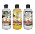 Набор пен для ванн Ароматика Vanilla, Jasmine, Monoi de Tahiti, 3 x 350 мл