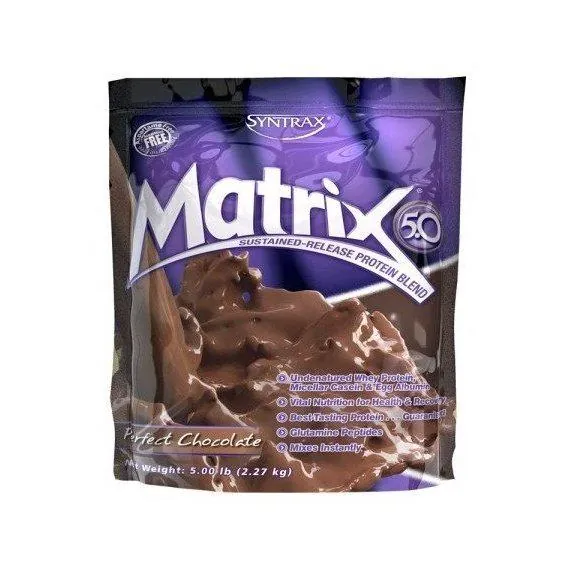 Протеїн комплексний Syntrax Matrix молочний шоколад, 2,27 кг