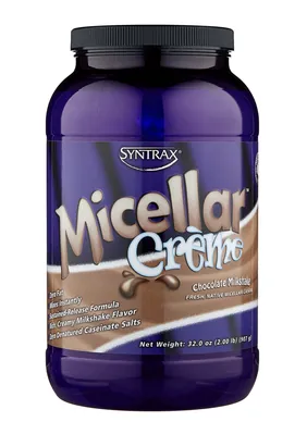 Казеїн міцелярний Syntrax Micellar Creme шоколадний молочний коктейль, 907 г