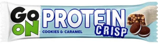 Батончик протеиновый Go On Nutrition Protein Crisp cookies & caramel, 50 г