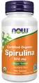 Спіруліна NOW Spirulina Organic 500 мг таблетки №100