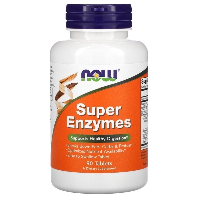 Супер Ензими NOW Super Enzymes таблетки №90