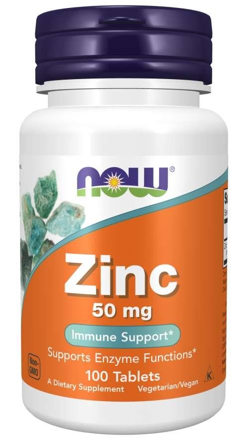 Цинк глюконат NOW 50 mg таблетки №100