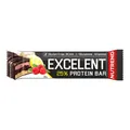 Батончик протеїновий Nutrend Excelent Protein Bar лимон + сир + малина з журавлиною, 85 г