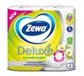 Туалетний папір Zewa Deluxe Camomile Comfort Ромашка 3 шари, 4 рулони