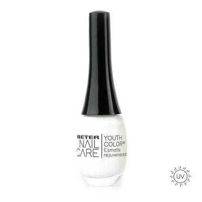 Лак для нігтів Beter Nail Care Колір Молодості з омолоджуючим ефектом 061 White French Manicure, 11 мл