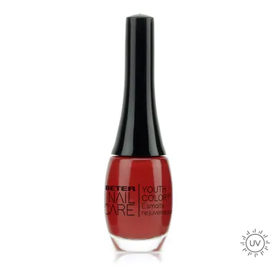 Лак для нігтів Beter Nail Care Колір Молодості з омолоджуючим ефектом 067 Pure Red, 11 мл