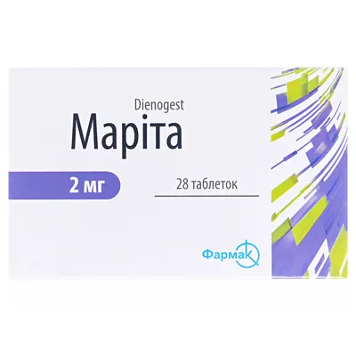 Маріта таблетки по 2 мг №28 у бліс.