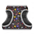 Шлея для собак Collar WAUDOG Clothes NASA м'яка з QR паспортом розмір S2, обхват грудей 46-50 см, обхват шиї 43-45 см