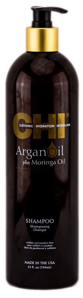 Шампунь CHI Argan Oil для сухих волос питательный, 739 мл