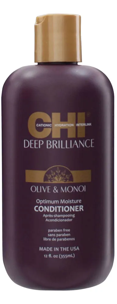 Кондиціонер CHI Deep Brilliance Optimum Moisture для пошкодженого волосся, 355 мл