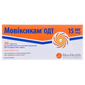 Мовіксикам ОДТ таблетки, дисперг. в рот. порож. по 15 мг №20 (10х2)