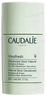 Дезодорант стік Caudalie Vinofresh евкаліпт та грейпфрут, 50 г