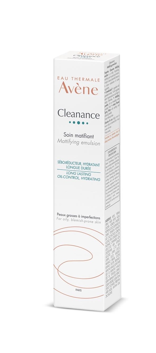 Эмульсия Avene Cleanance Soin Matifiant матирующая для жирной, проблемной кожи, 40 мл