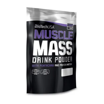 Гейнер Biotech Muscle Mass ваніль, 1 кг