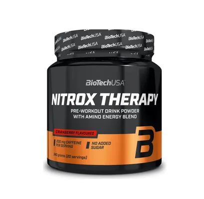 Передтренувальний комплекс Biotech Nitrox Therapy журавлина, 340 г