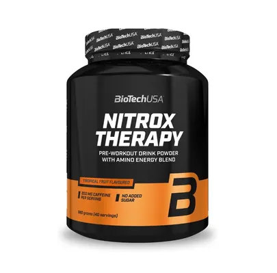Передтренувальний комплекс Biotech Nitrox Therapy тропічні фрукти, 680 г