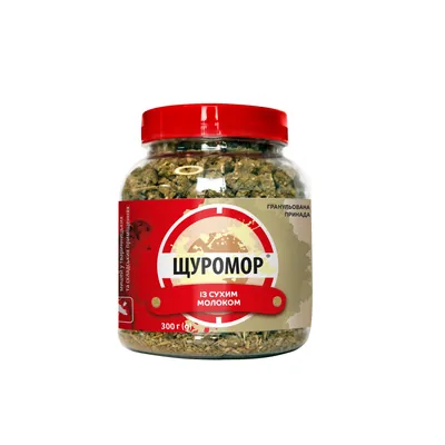 Щуромор з сухим молоком гранульована принада для знищення щурів та мишей, 300 г