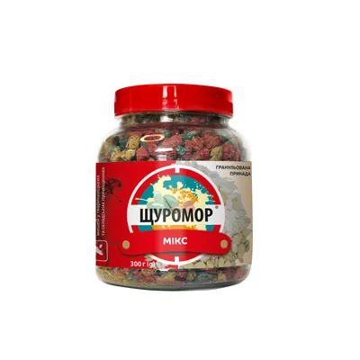 Щуромор Мікс гранульована принада для знищення щурів та мишей, 300 г