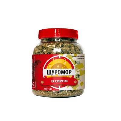 Щуромор з сиром гранульована принада для знищення щурів та мишей, 250 г