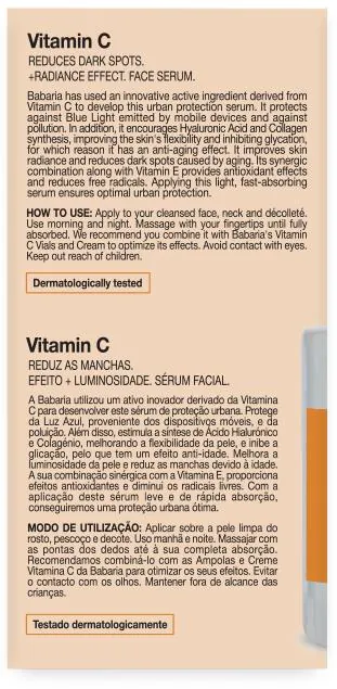 Сироватка для обличчя Babaria Vitamin C з вітаміном С, 30 мл
