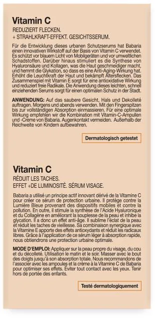 Сироватка для обличчя Babaria Vitamin C з вітаміном С, 30 мл