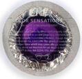 Презерватив ONE Color Sensations Struck by фиолетовый, 1 штука