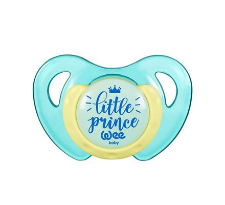 Пустушка силіконова Wee Baby Butterfly №1 ортодонтична тританова 0-6 місяців, 1 шт