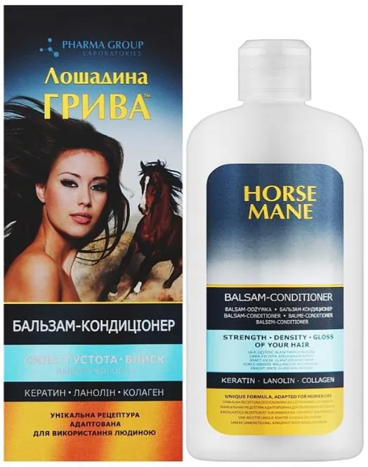 Бальзам-кондиціонер Pharma Group Laboratories Horse Mane Лошадина грива, 350 мл