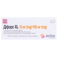 Діфорс XL таблетки, в/плів. обол. по 10 мг/160 мг №30 (10х3)