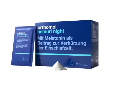 Ортомол Nemuri night здоровый сон пакетики с гранулами №30