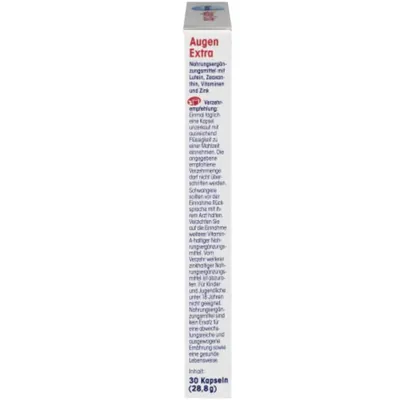 Вітамінний комплекс для зору + Захист Mivolis Augen Extra Sehkraft + Schutz, Tag + Nacht, 30 капсул