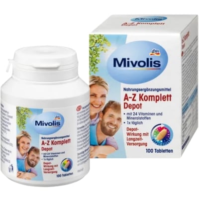 Витаминный комплекс Mivolis AZ Depot, 100 таблеток