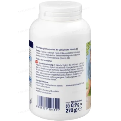 Вітаміни Mivolis Calcium + D3,300 таблеток
