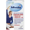 Добавка Mivolis Mivolis Кальцій 600+ Вітамін D3+ Вітамін К1+К2, 30 таблеток
